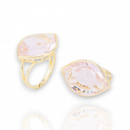 Bronzas gredzens ar Kristālu