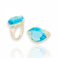 Bronzas gredzens ar Kristālu