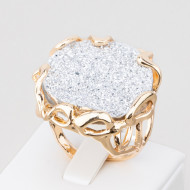 Bronzas gredzens ar drūzu