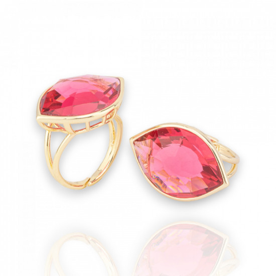 Bronze ring with Crystal Bronze ring with Crystal