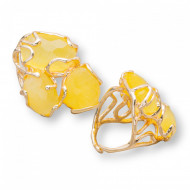 Kaķacs - bronzas gredzens