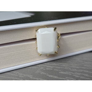 Bronze ring with Crystal