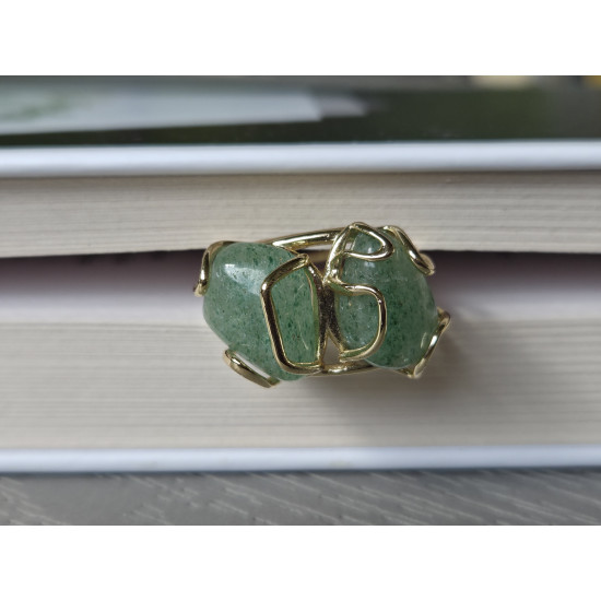 Aventurine ring