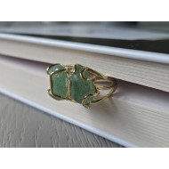 Aventurine ring
